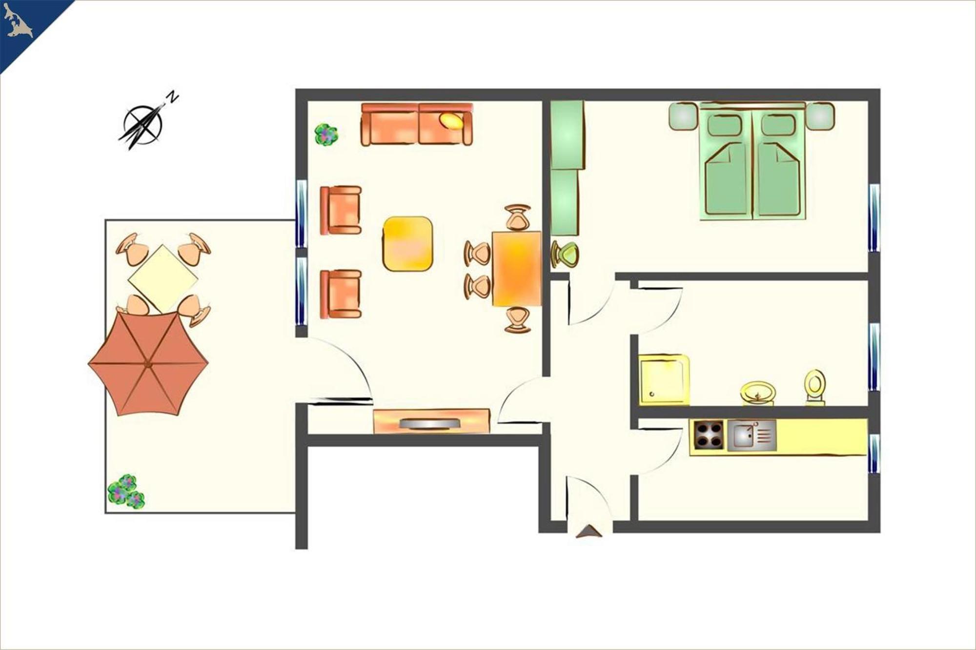 Waldsiedlung Waldhaus App 4.2 Lejlighed Korswandt Eksteriør billede